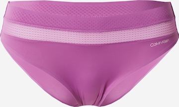 Calvin Klein Underwear - Braga en lila: frente