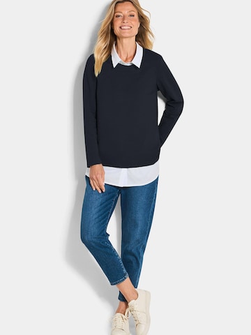 Sweat-shirt Goldner en bleu