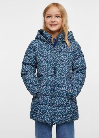 MANGO KIDS Winter Jacket 'Alilong3' in Blue: front