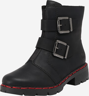 Rieker - Botas en negro: frente