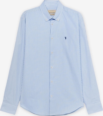 Coupe regular Chemise Trussardi en bleu : devant