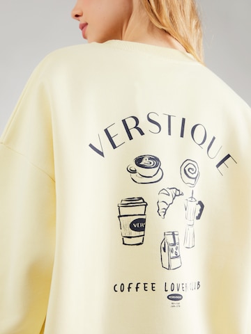 geltona VERSTIQUE by Denise Verst Megztinis be užsegimo