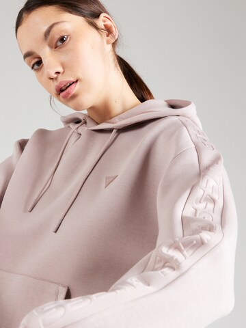 GUESS - Sweatshirt de desporto 'BRENDA' em rosa