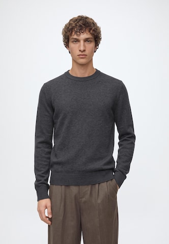 JACK & JONES Pullover 'JJEPERFECT' in Schwarz: Vorderseite