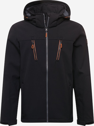 KILLTEC Outdoor jakna u narančasta / crna, Pregled proizvoda