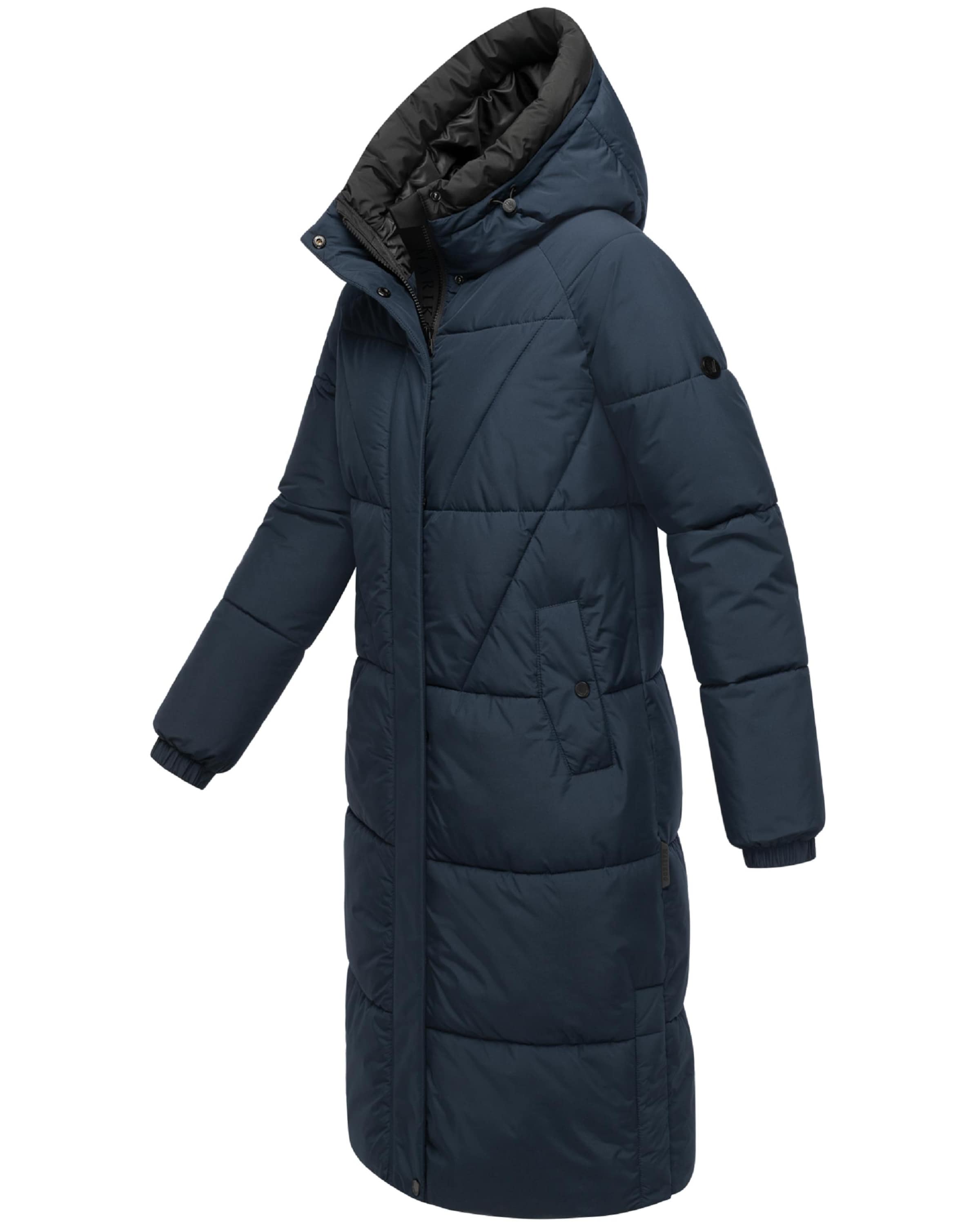 MARIKOO Wintermantel 'Yaskaa 16' in Blauw