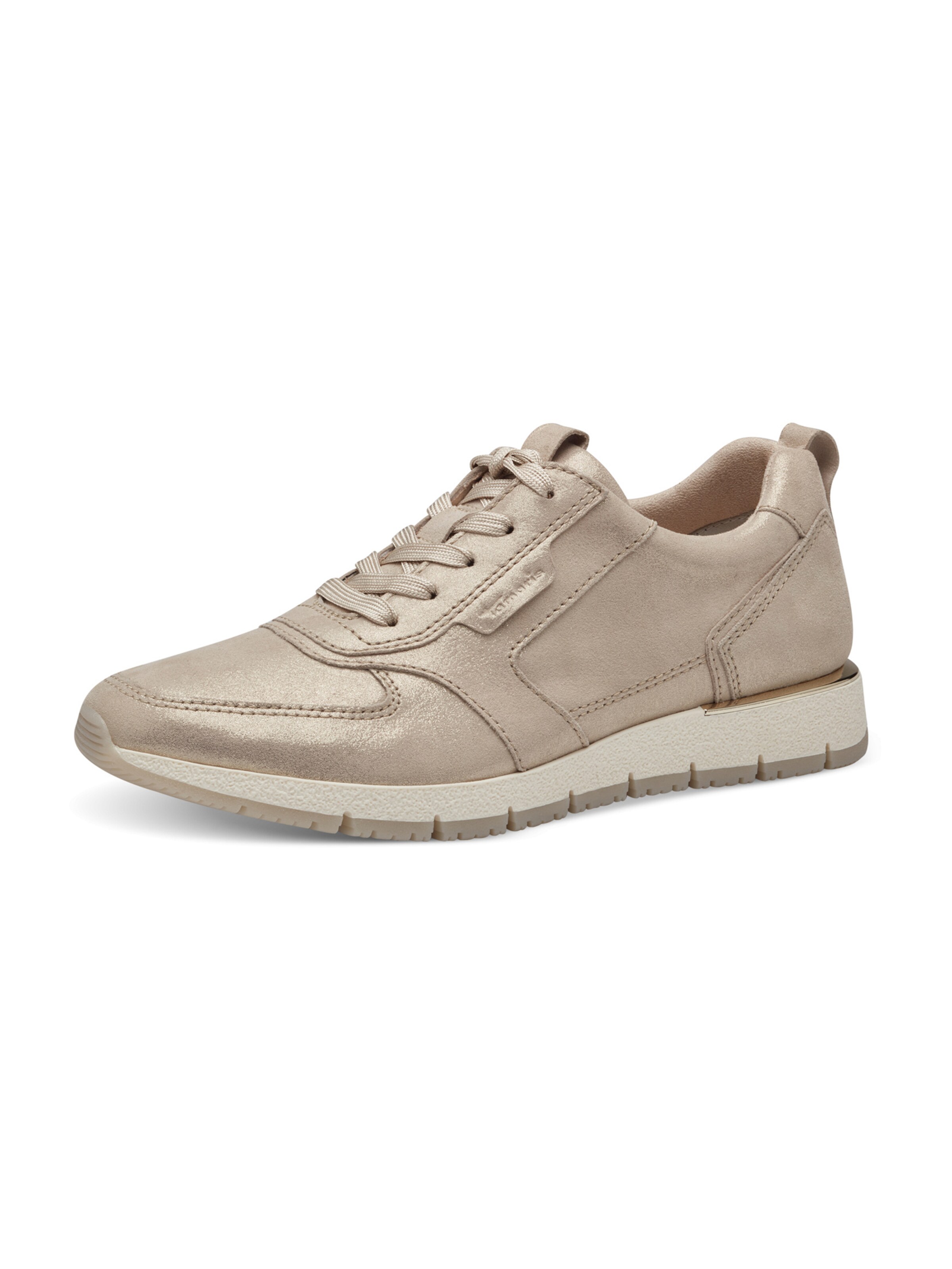 Baskets basses 'Pure Relax' Tamaris en beige : devant