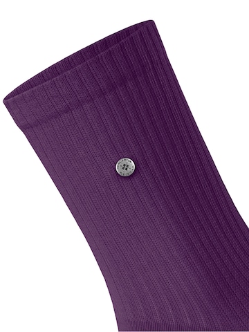 BURLINGTON Socks 'Fleet Street' in Purple