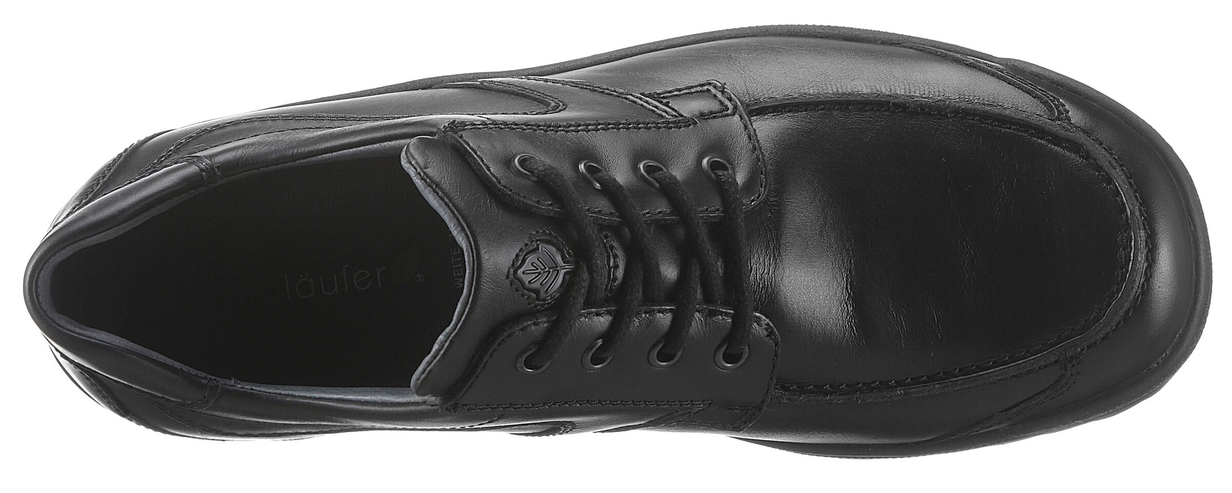 WALDLÄUFER Schnürschuh in Schwarz