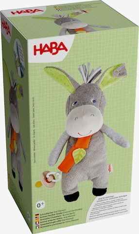Animaux en peluche ' Schnullertier ' HABA en gris : devant