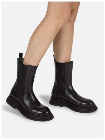 FELMINI Chelsea boots 'Nariko E341' in Black: front