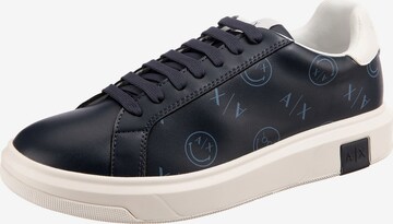 ARMANI EXCHANGE Sneakers in Blue: front