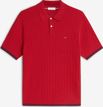 T-Shirt TOMMY HILFIGER en rouge : devant