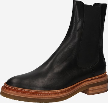 SHABBIES AMSTERDAM Chelsea Boots in Black: front