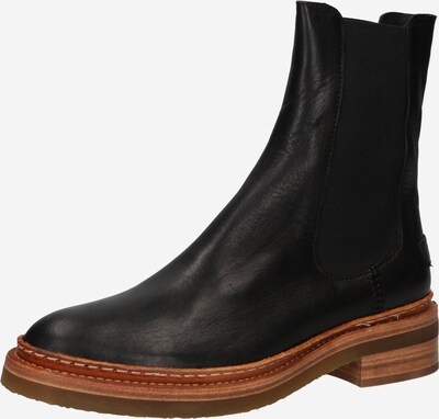 SHABBIES AMSTERDAM Chelsea Boots in Caramel / Black, Item view