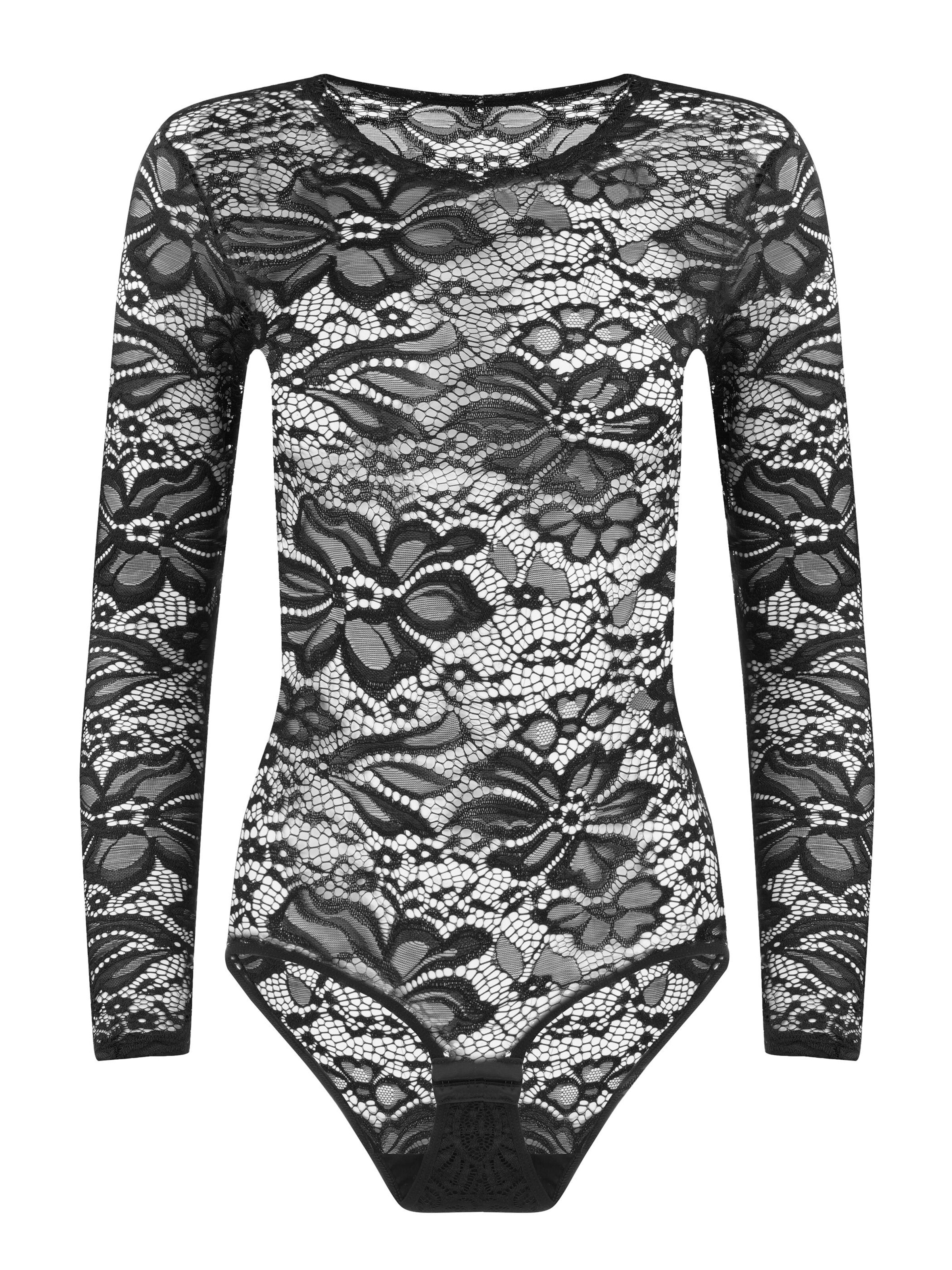 Evoni Body‌‌‌‌‌‌‌‌‌‌ in Schwarz: Vorderseite