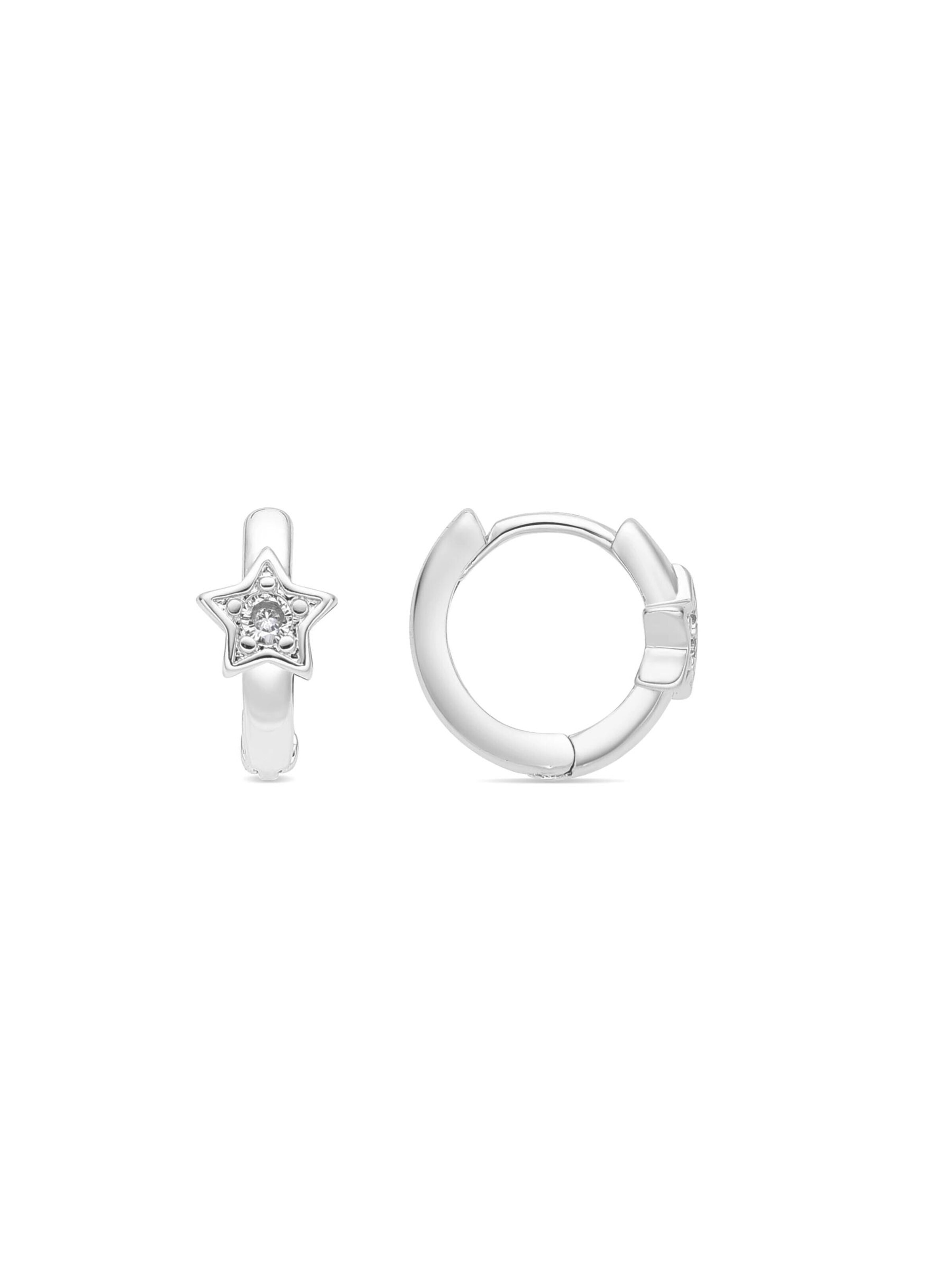 LUXBYLUX Earrings in White: front