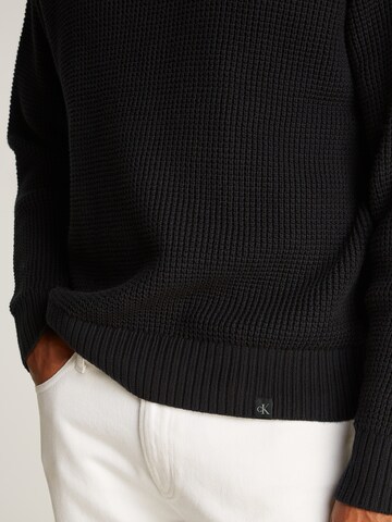 Calvin Klein Jeans Pullover in Schwarz