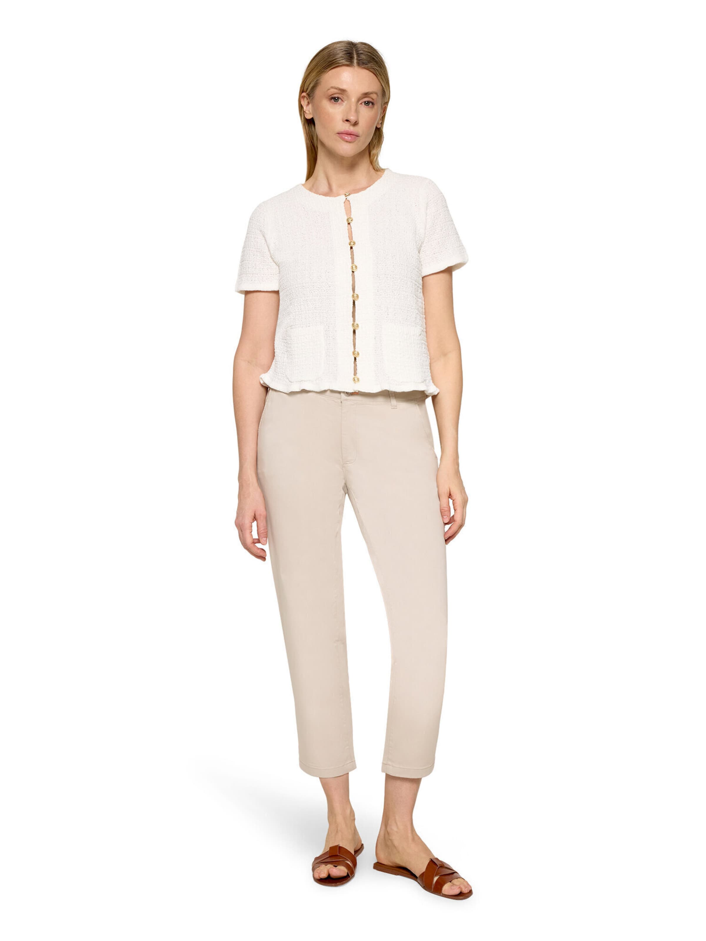Cardigan Cartoon en blanc