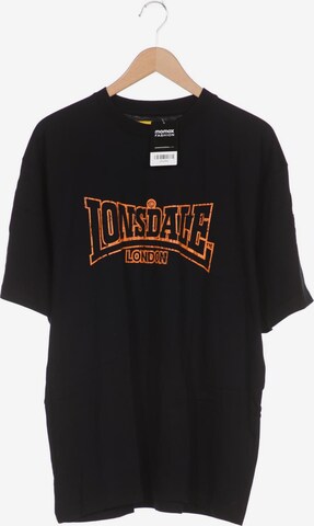 LONSDALE Shirt in XL in Black: front