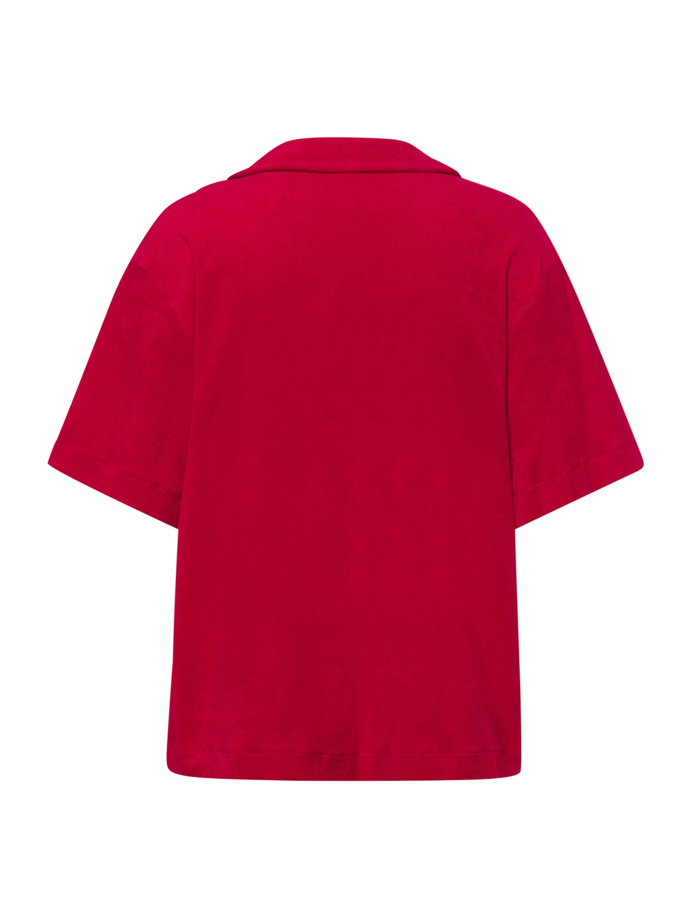 Hanro Shirt ' Sleep & Lounge ' in Rood