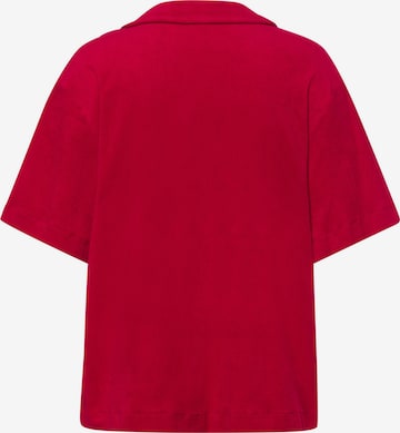 Hanro T-Shirt ' Sleep & Lounge ' in Rot