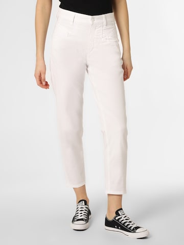 Regular Pantalon ' Kacie ' Cambio en blanc : devant