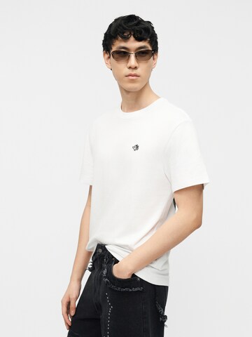 ELEMENT T-Shirt 'PIZZA' in Weiß