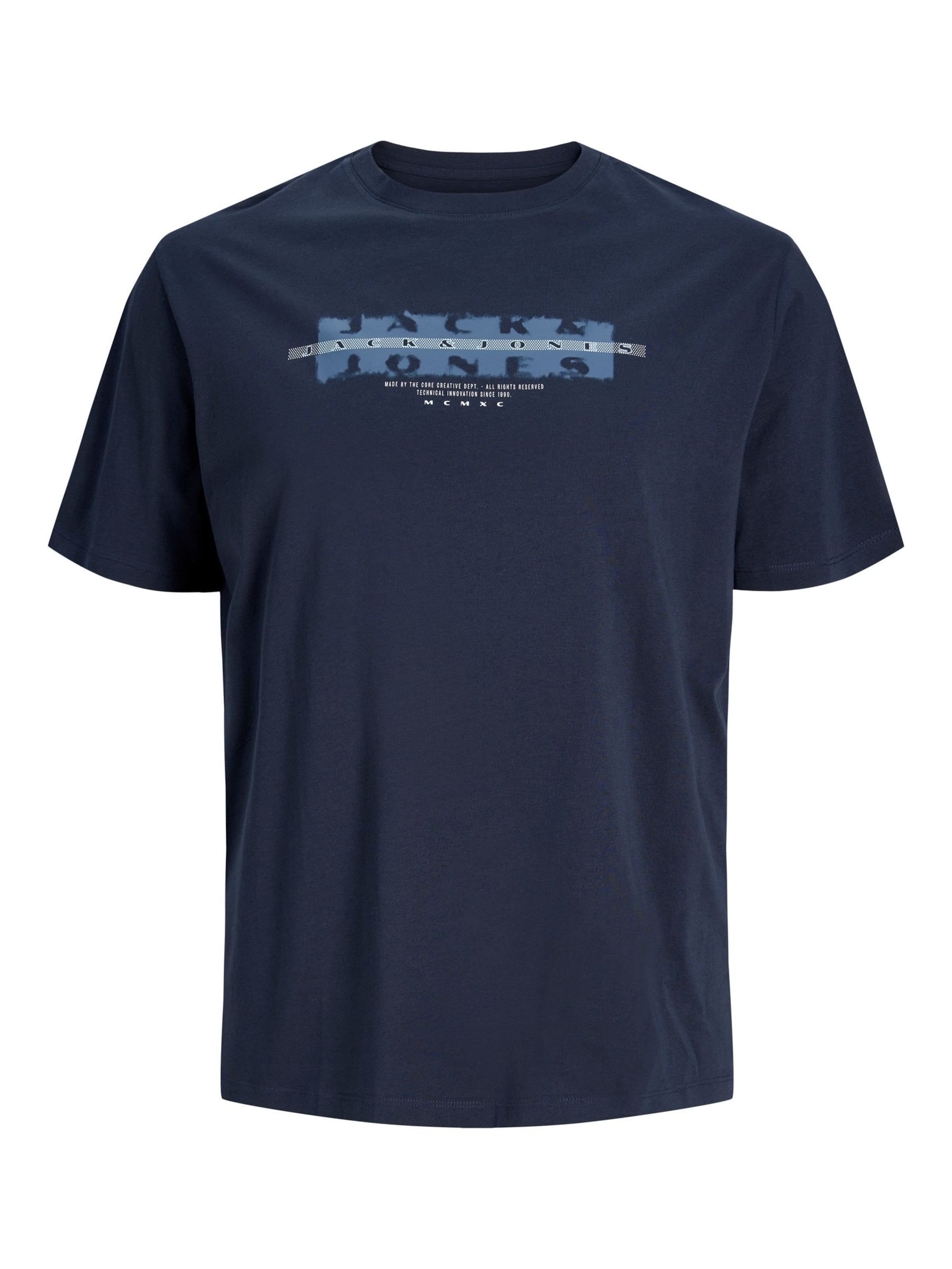 JACK & JONES - Camiseta en azul: frente