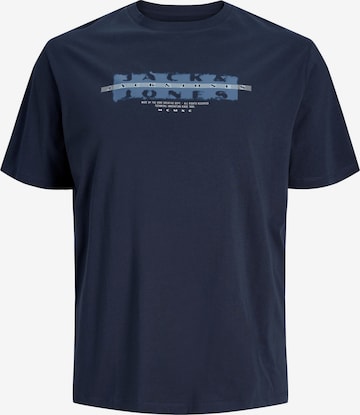 JACK & JONES - Camiseta en azul: frente