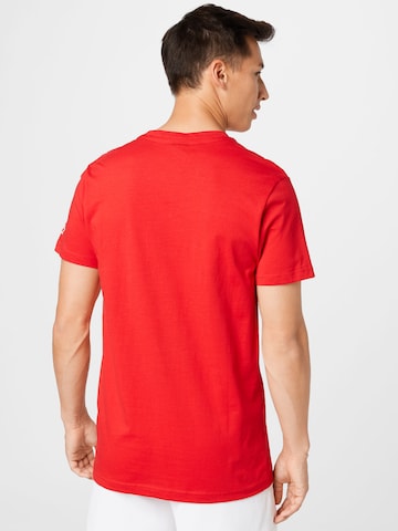 T-Shirt 'Essential' Starter Black Label en rouge