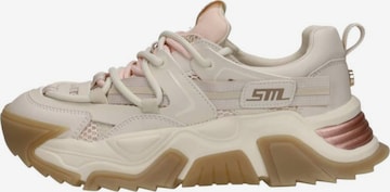 Baskets basses 'Kingdom-E' STEVE MADDEN en beige : devant
