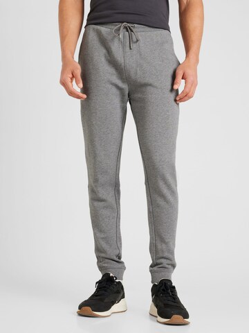 BOSS Tapered Broek 'Sestart' in Grijs: voorkant