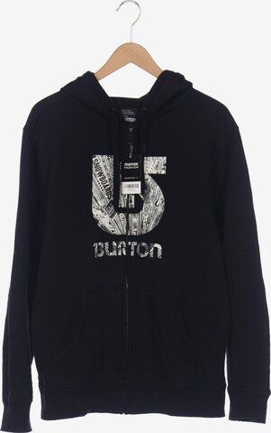 BURTON Sweatshirt & Zip-Up Hoodie in M in Black: front