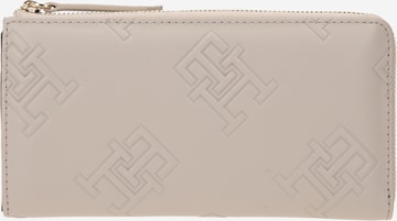 TOMMY HILFIGER Wallet in Grey: front