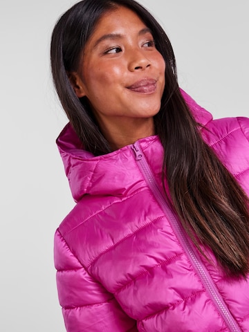 PIECES Between-Season Jacket 'BIRDIE' in Pink