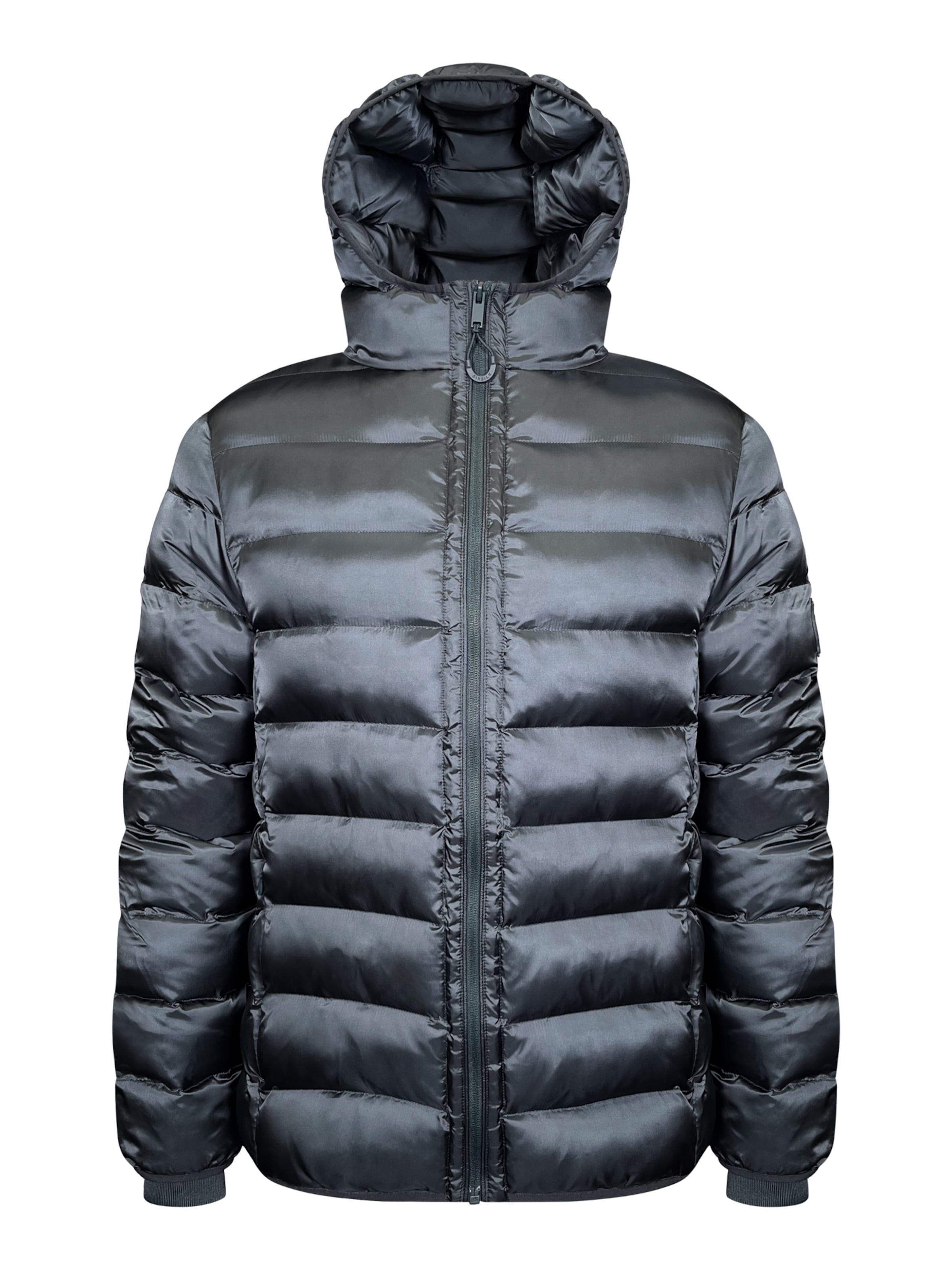 Veste mi-saison SikSilk en gris : devant