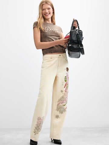 Desigual Loosefit Jeans in Wit