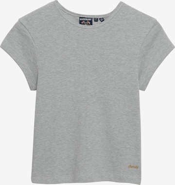 Superdry & Co Shirt 'Athletic Essential' in Grijs: voorkant