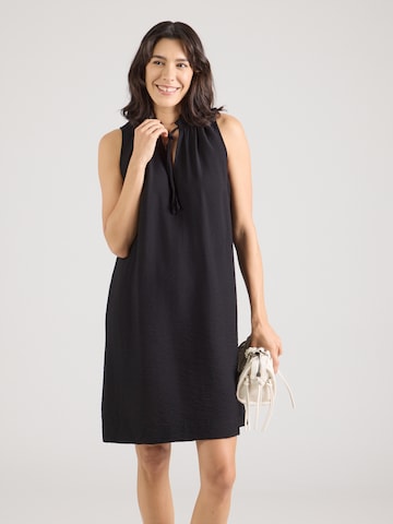 QS Kleid in Schwarz: Vorderseite