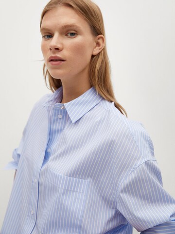 MANGO Bluse 'Jaidy' in Blau