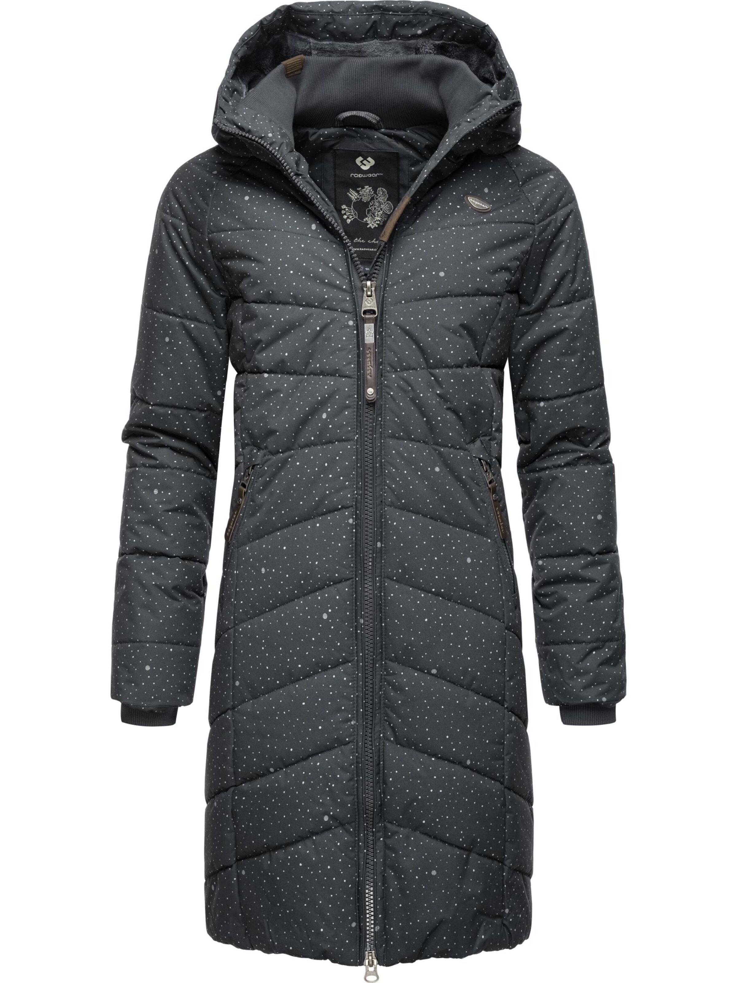 Ragwear Zimski plašč 'Dizzie' | siva barva: sprednja stran