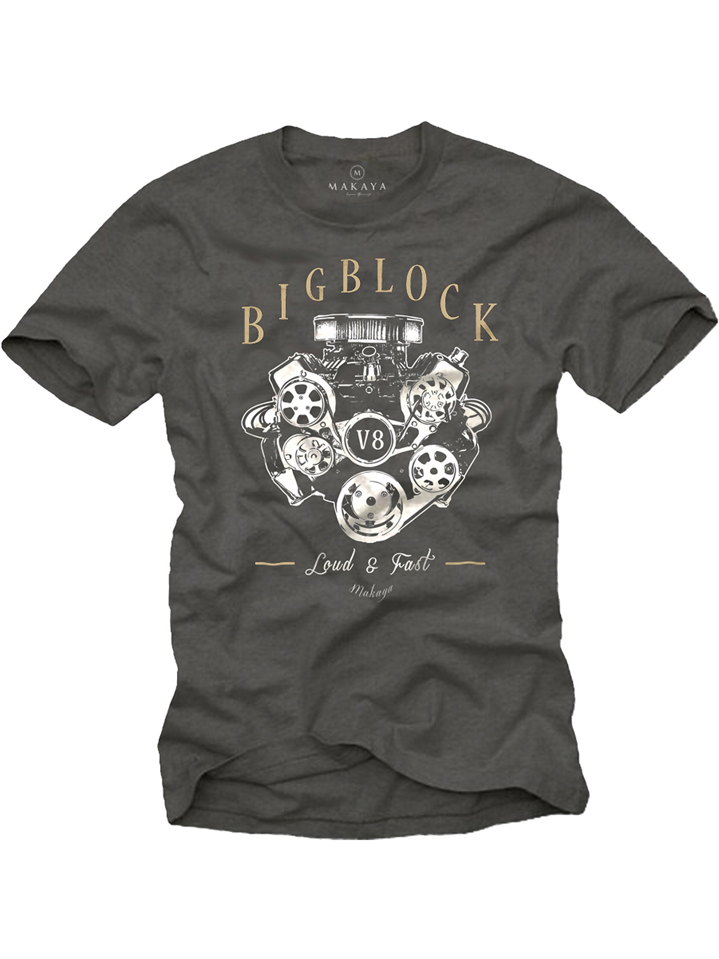 MAKAYA Shirt in Grey: front