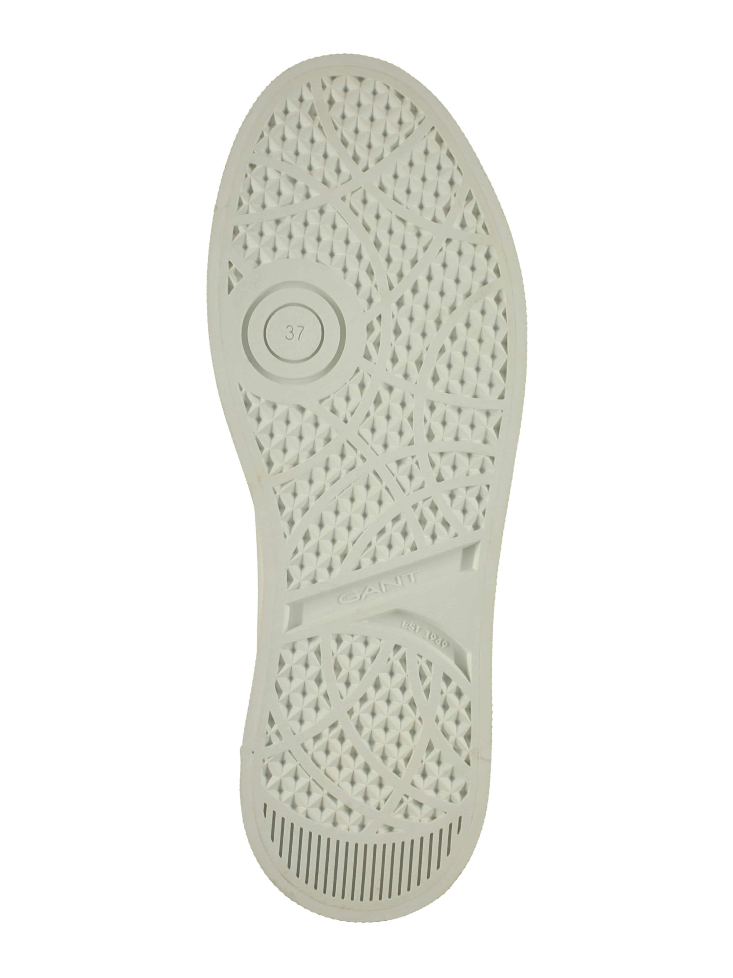 GANT Matalavartiset tennarit 'Avona' värissä valkoinen