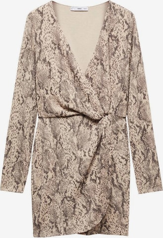 MANGO Jurk 'Margaret' in Beige: voorkant