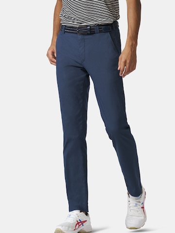 Coupe slim Pantalon chino 'Bonn Art.1-8123' MEYER en bleu : devant