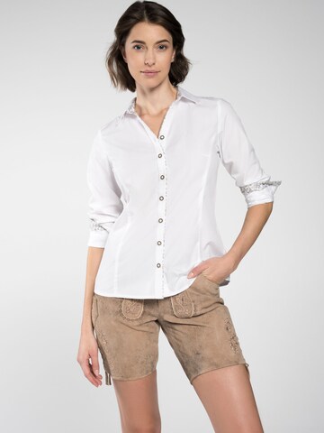 SPIETH & WENSKY Blouse 'Filament' in White: front