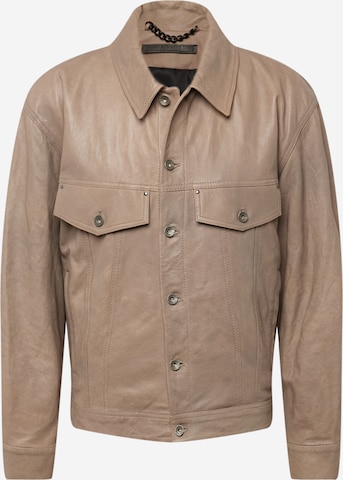 DRYKORN Between-season jacket 'MAJID' in Brown: front