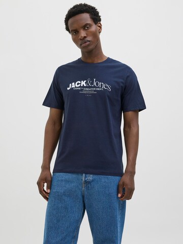 JACK & JONES Shirt in Blue: front