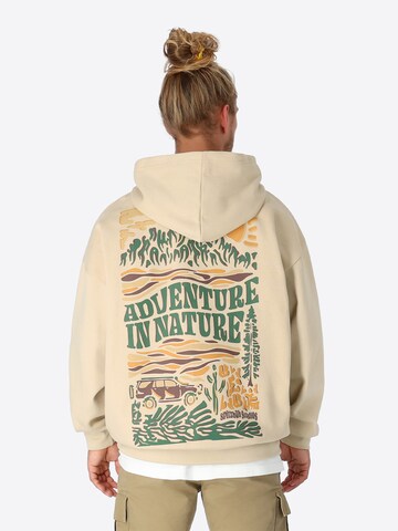 SPITZBUB Sweatshirt 'Journey' in Beige
